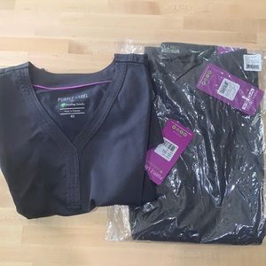 Purple Label Yoga Scrub Set
